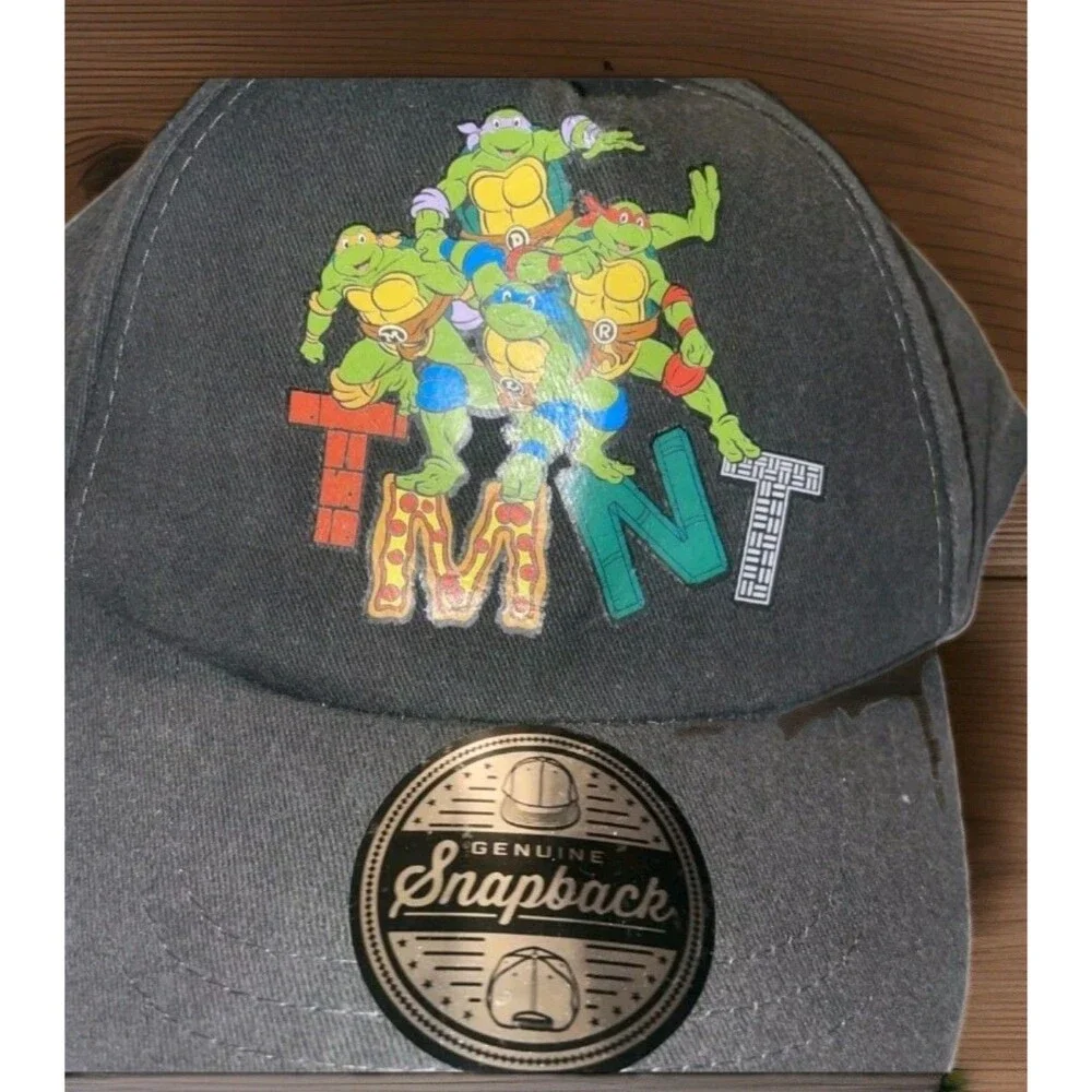 TMNT Teenage Mutant Ninja Turtles Kids Snapback Hat TMNT Teenage Mutant Ninja...